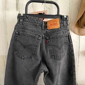 Vintage 550 black Levi jeans